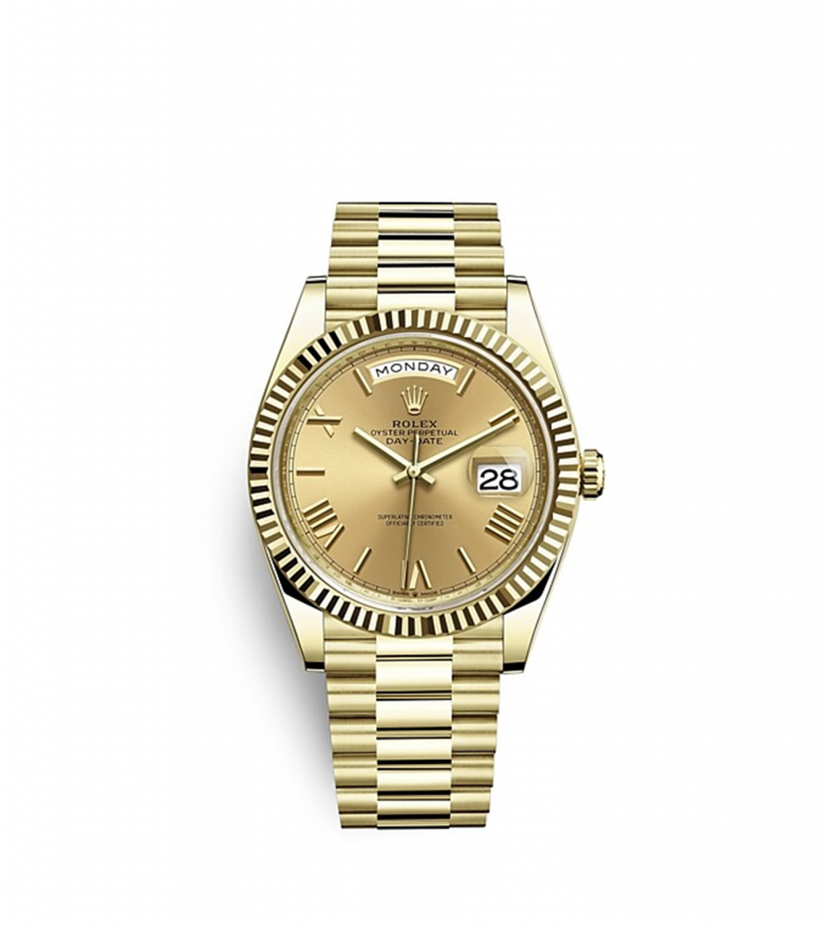 Rolex Day-Date Oyster 40 mm yellow gold M228238-0006 - buy best replica ...